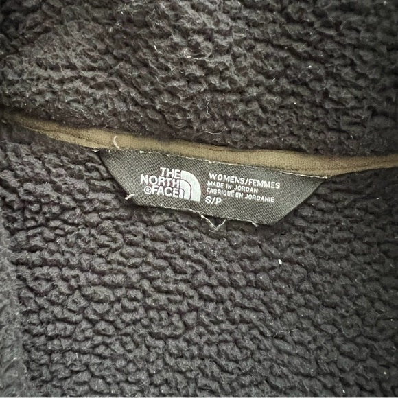 The North Face Gemma Fleece Women's Jacket in Olive and Black - Picture 3 of 7